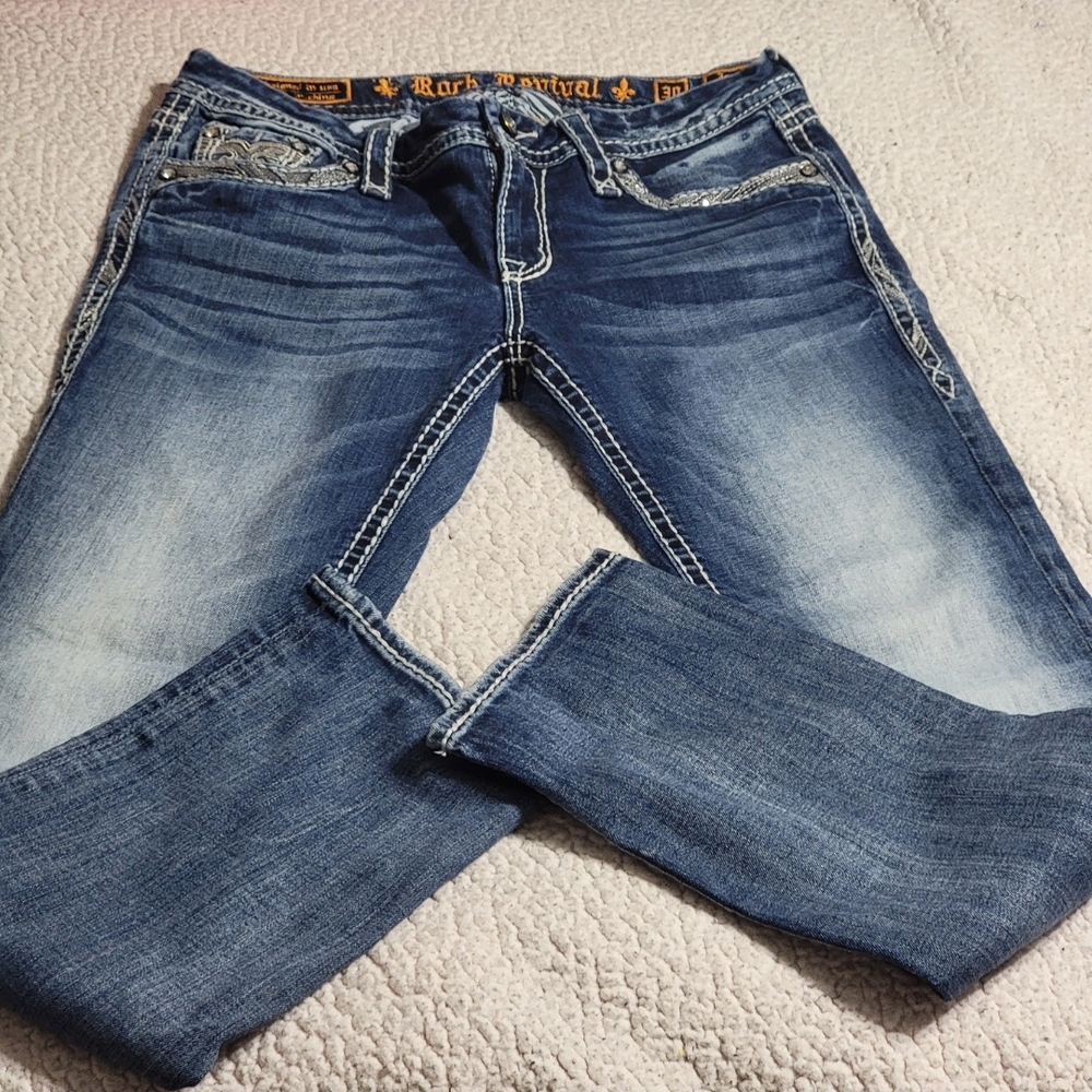 Rock Revival Women's Jeans Size 30 Jazlyn - Picture 11 of 11